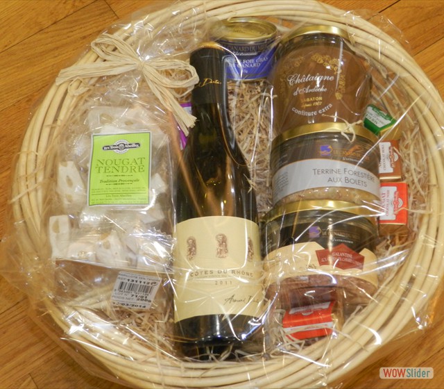 Paniers Garnis -Paris Friand Frédéric Colomb