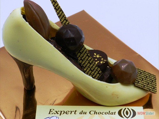 Chaussure chocolat Pâques